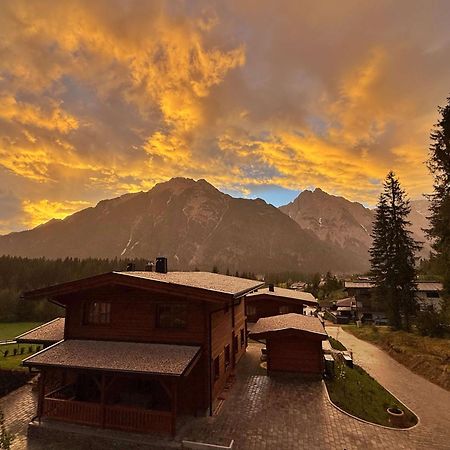 Sissi'S Green Chalets Leutasch Exterior foto